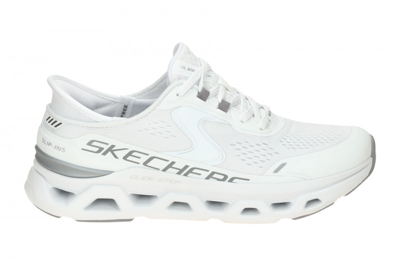 Skechers Glide Step Schuhe weiß Damen Slip-Ins 150510