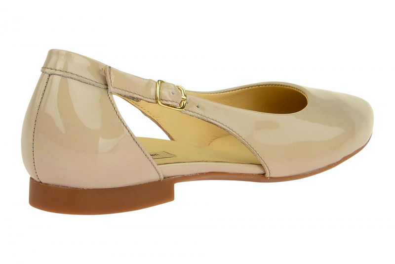 Paul Green Ballerinas Slipper beige Lack 3254