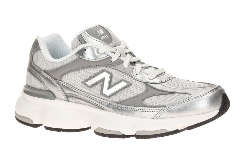 New Balance 603 Schuhe Sneaker grau silber metallic Damen