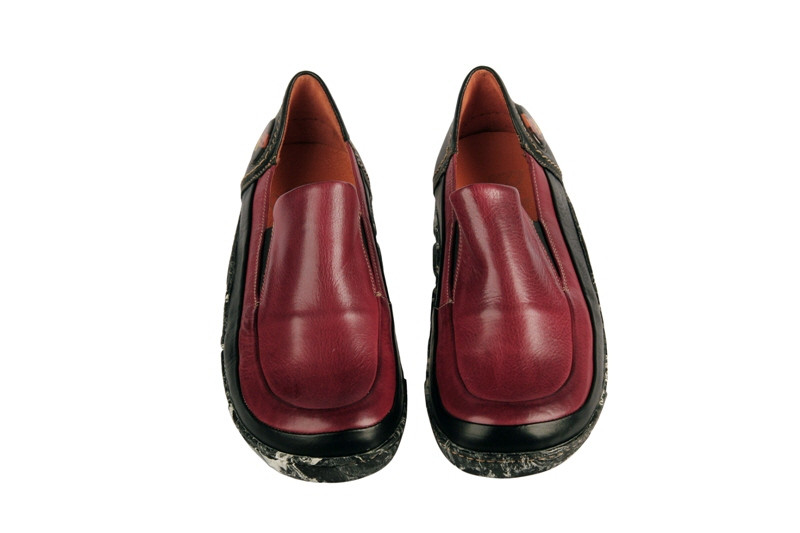 Eject Flight Schuhe in schwarz rot Herren 12993