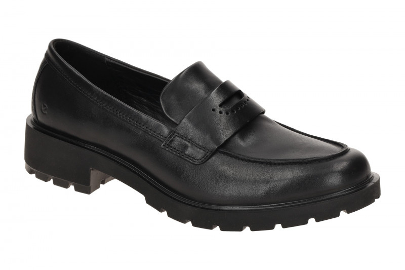 Ecco Metropole Vienna Schuhe schwarz Loafer 231333