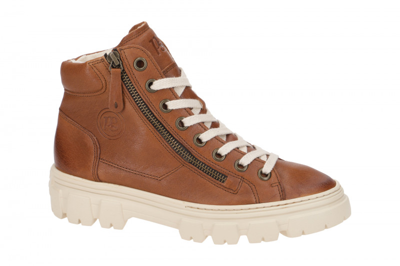 Paul Green Mid-Sneaker Schuhe braun cognac 5210