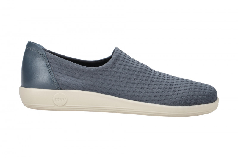 Ecco Soft 2 Slipper Schuhe blau Damen 206573