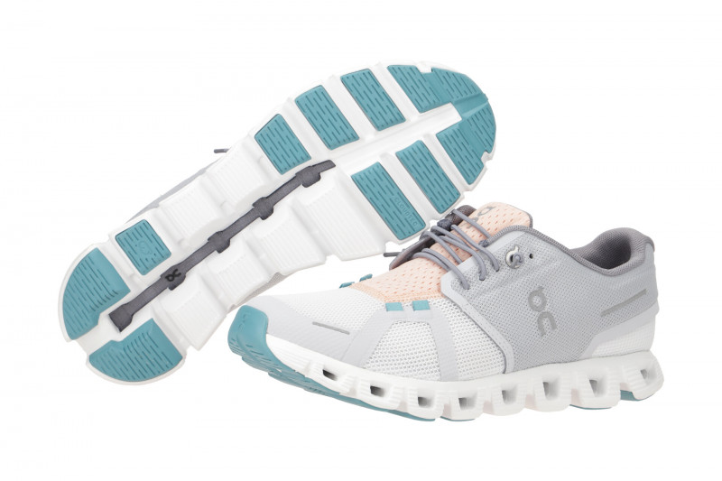 on Cloud 5 Push Schuhe grau weiß Damen Sport 69.98353