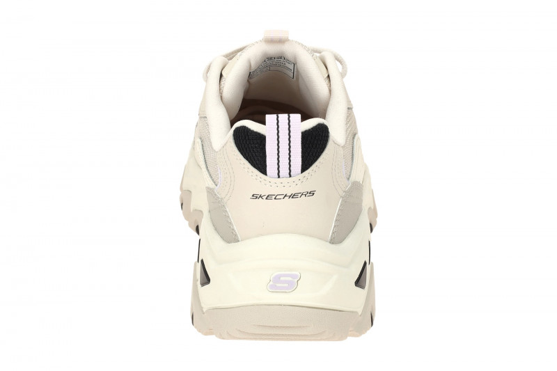 Skechers D´Lites Hiker Schuhe weiß beige natural Sport Adventure