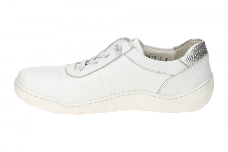 Waldläufer Milena Schuhe weiß silber K-Weite 612003