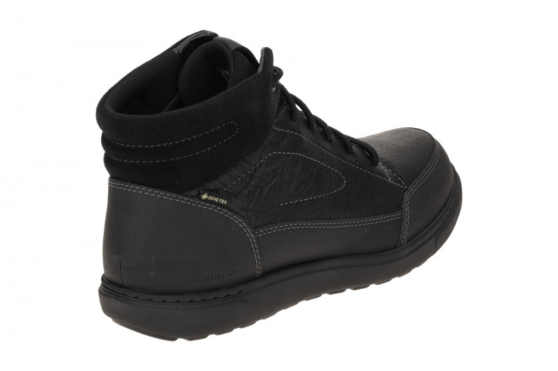 Clarks Mapstone Hi Winter Schuhe schwarz GORE-TEX 26180204