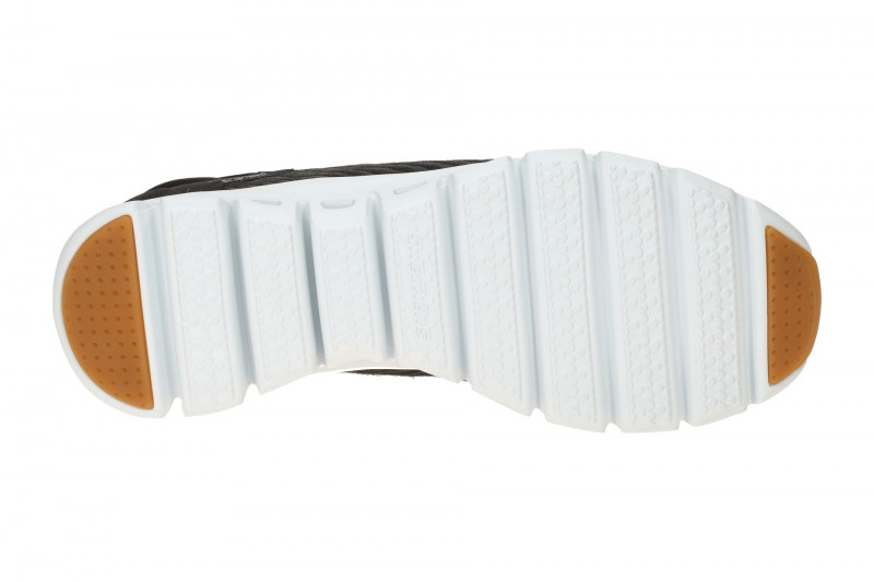 Skechers Glide Step Slipper Schuhe schwarz Slip-Ins 104574