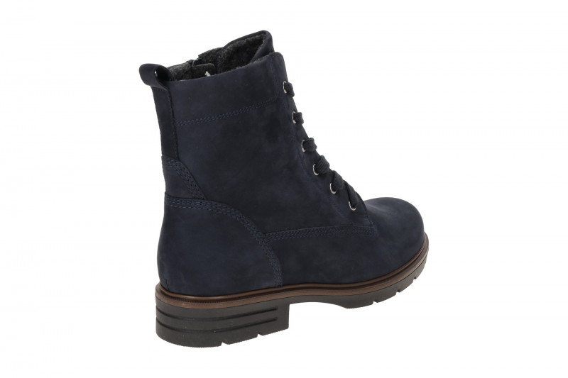 Gabor Fashion Stiefelette blau Nubuck 74.651.16