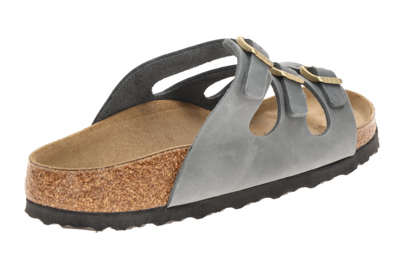 Birkenstock Florida Pantolette blau SCHMAL 1031891