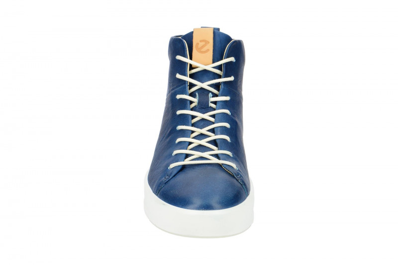 Ecco Soft 8 Schuhe blau Herren Stiefelette