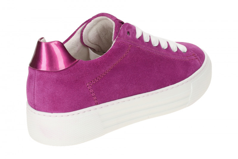 Gabor Comfort Schuhe lila aster Plateau Sneakers 46.460.49