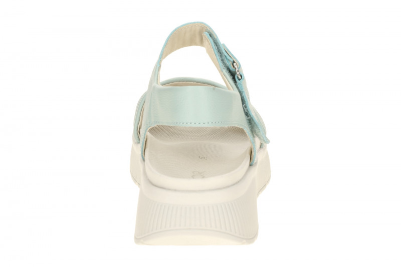 Gabor Fashion Sandale mint grün Glattleder 84.610.23