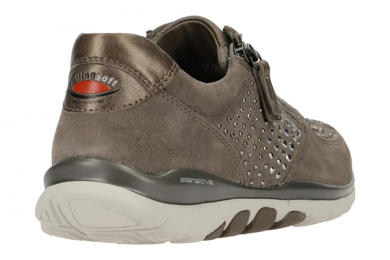 Gabor RollingSoft Schuhe grau Strass 968
