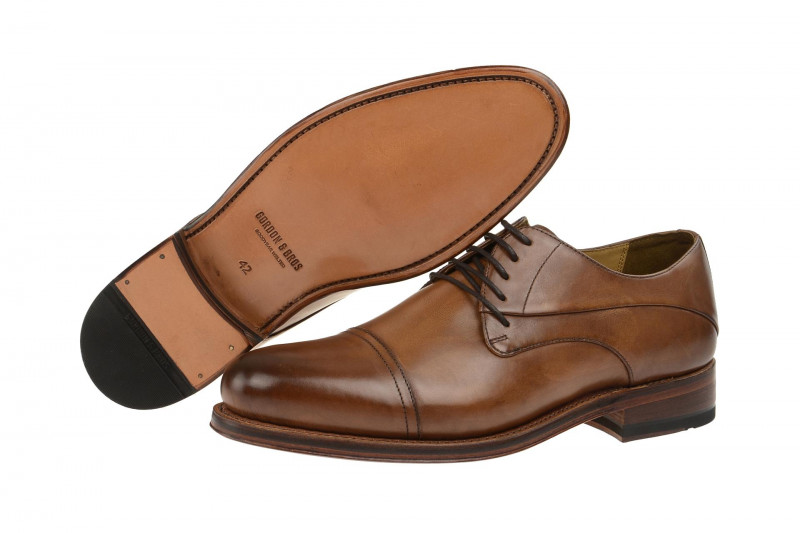 Gordon & Bros Schuhe Levet braun Rahmengenäht 5089-A
