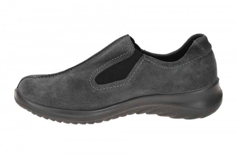 Legero Softboot Schuhe Slipper grau Velour Gore-Tex