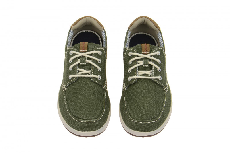 Clarks Norwin Schuhe grün jeans