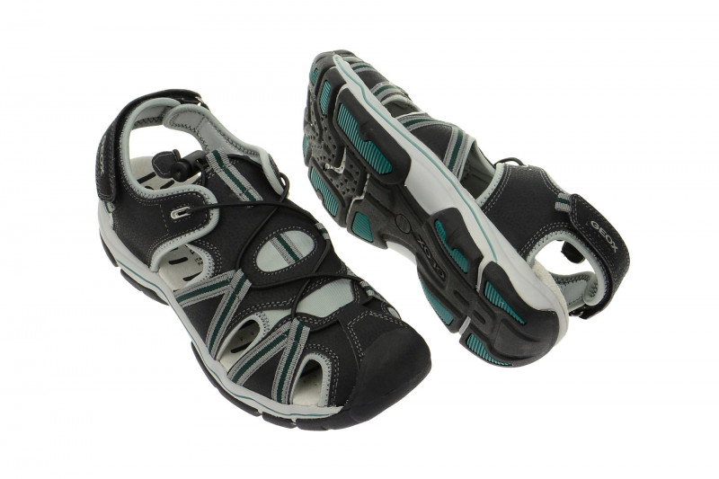 Geox Ayler Outdoor Sandale schwarz U52V5A 05415 C0017