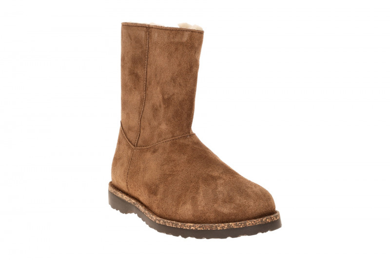 Birkenstock Uppsala Zip Stiefel braun Warmfutter NORMAL-WEIT 1030054
