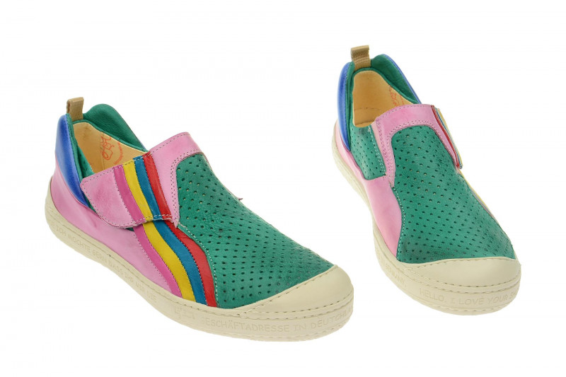 Eject Dass Slipper grün pink 196903