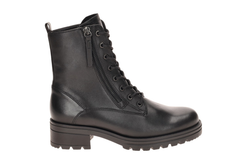 Gabor Plateau Stiefelette schwarz Glattleder 8027.03.001