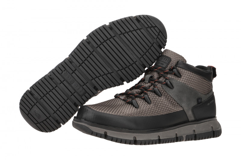 bugatti Samper Schuhe Boots grau wasserdicht Vegan