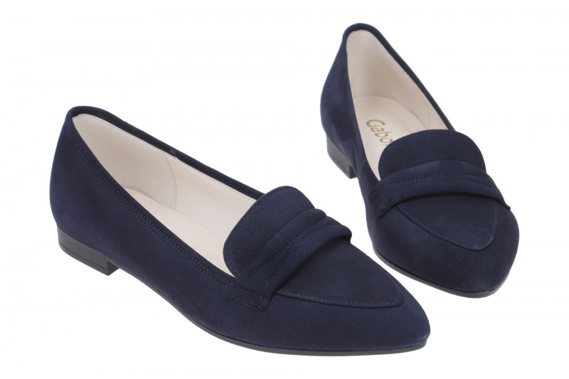 Gabor Slipper Ballerinas dunkelblau 91.302.16