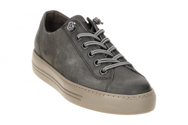Paul Green Sneaker Schuhe iron grau Nubuck 4081