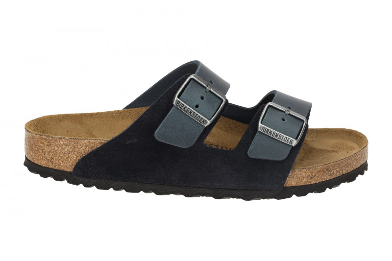 Birkenstock Arizona Pantolette blau Normal-Weit 1028152