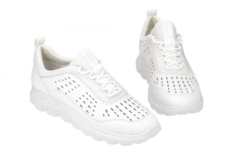 Geox Spherica Schuhe weiß Nappa D35NUA