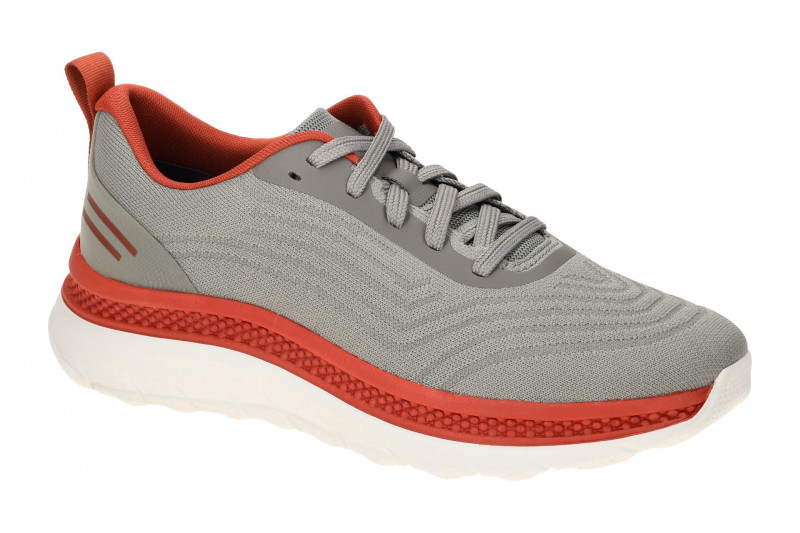 Geox Spherica Sneaker Schuhe grau rot activ U45GQA