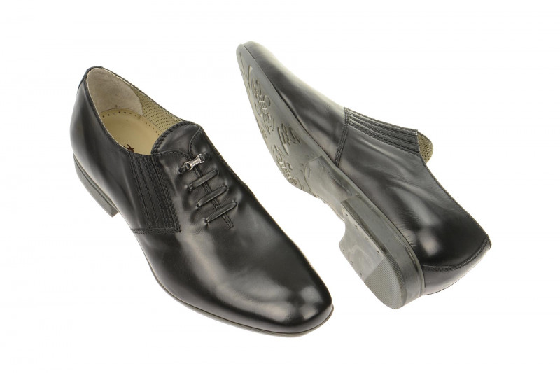 Bello D791 Slipper Businessschuhe schwarz
