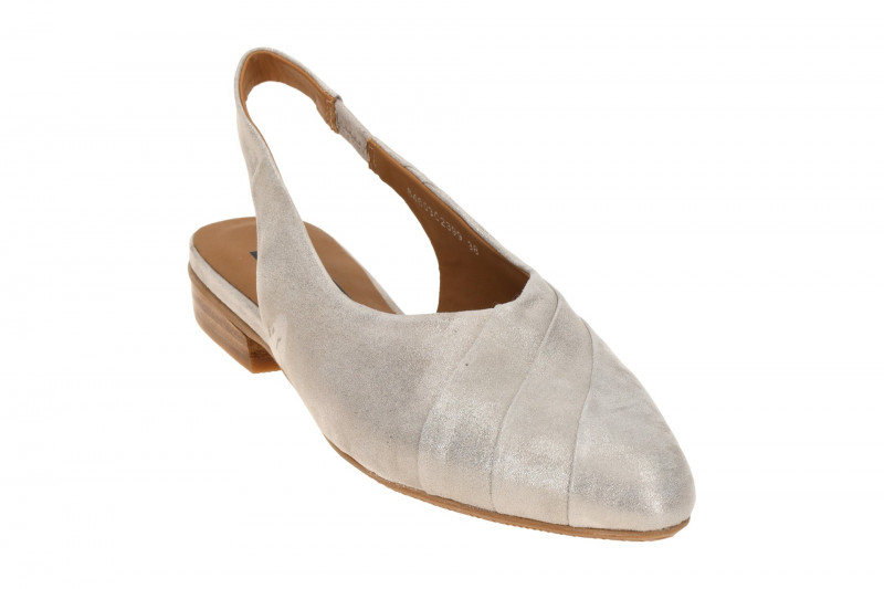 Everybody Brunilde Sling Pumps grau silber Glitzer