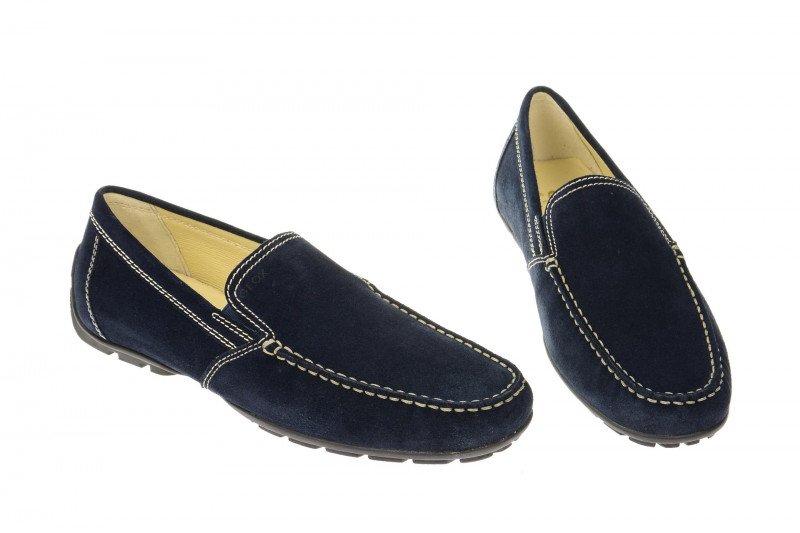 Geox Moner Schuhe blau Mokassin U1144V