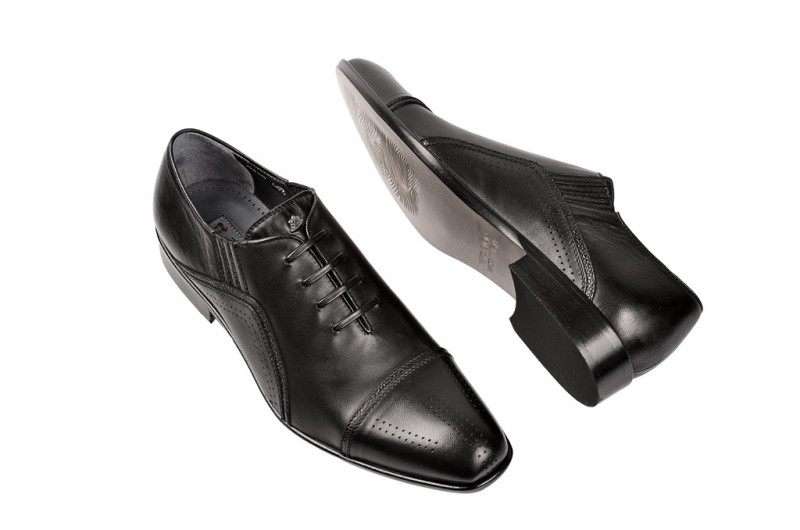 Bello Nappa Nero Schuhe in schwarz Slipper D0849