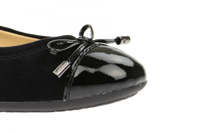 Geox Lola Ballerinas schwarz Lackspitze - D93M4A