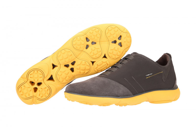 Geox Nebula Schuhe braun gelb U52D7B