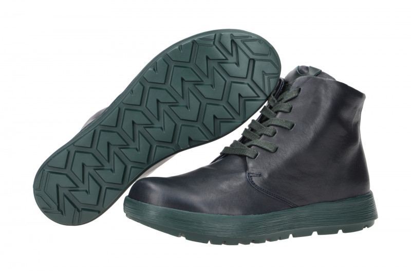 Think Comoda Schuhe Stiefelette blau navy 628