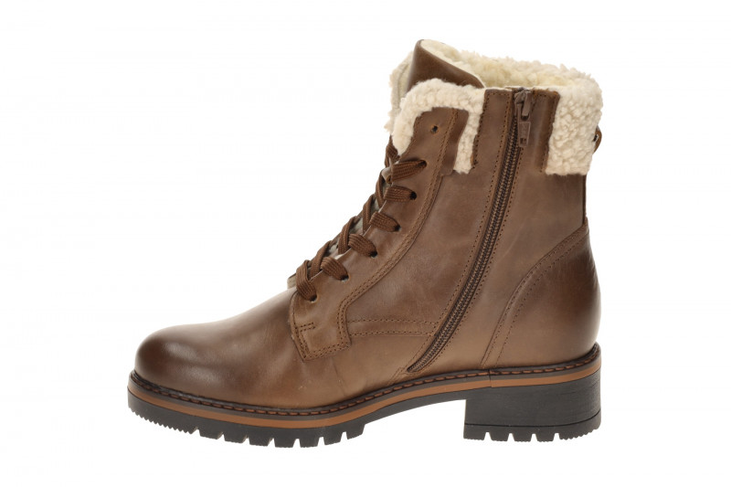 Gabor Stiefelette braun Fellkragen Warmfutter 72.776.54