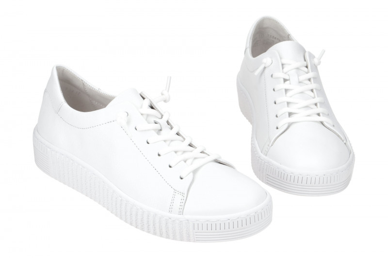Gabor Schuhe Sneakers weiß Glattleder 73.331.21