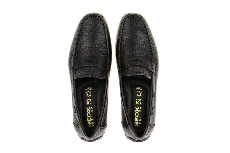 Geox Monet Mokassin Slipper schwarz