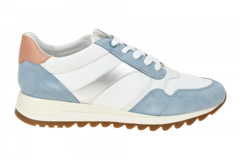 Geox Tabely Schuhe blau weiß Damen D15AQA
