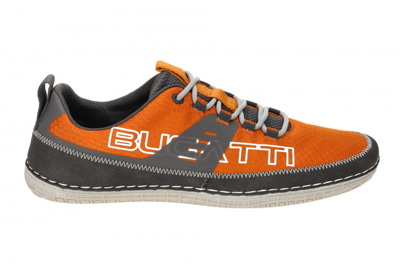 bugatti Bimini Schnür Schuhe Sneaker orange AFF06