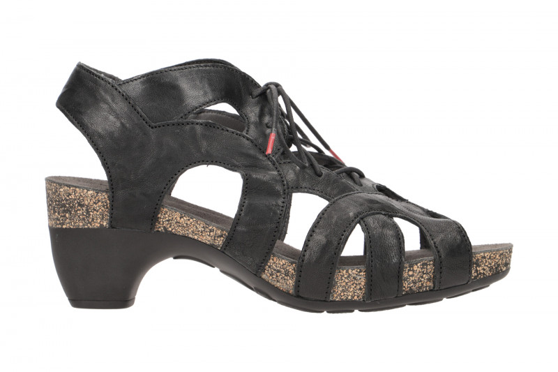 Think Traudi Schnür Sandale schwarz 214