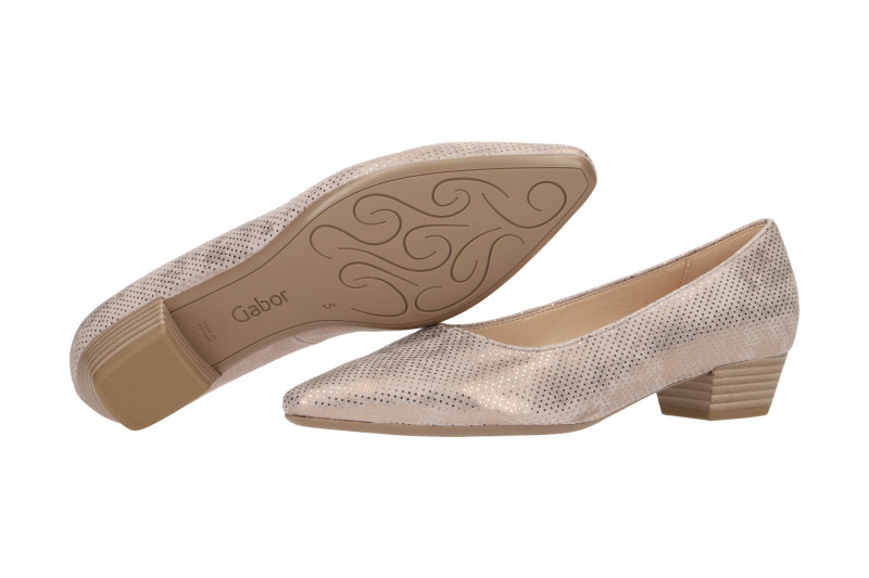Gabor Pumps beige kupfer 25.130.60