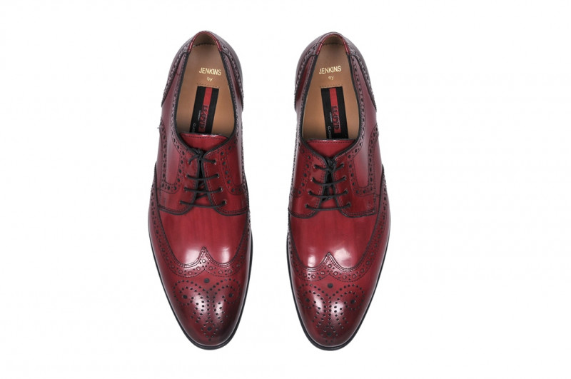 Lloyd Jenkins Schuhe in rot - Ledersohle