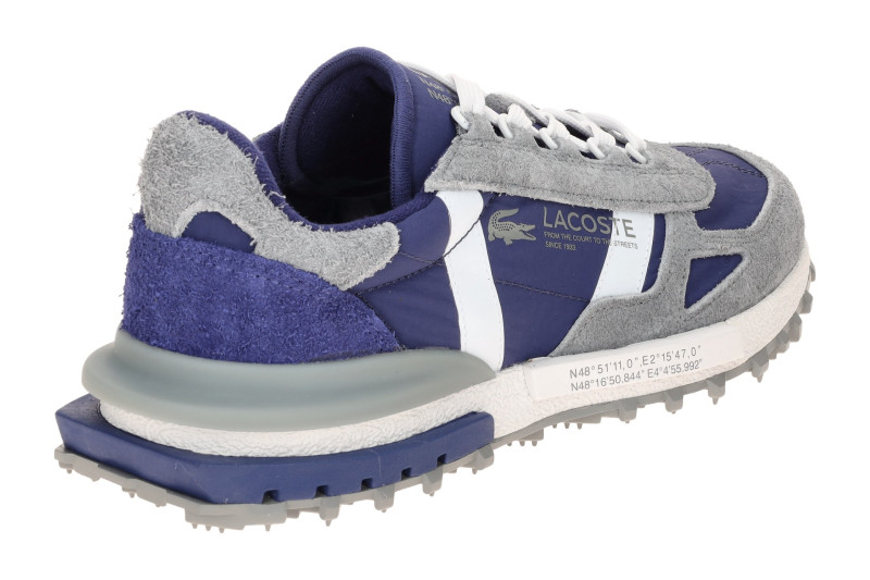 Lacoste Elite Active Sneakers Schuhe blau grau