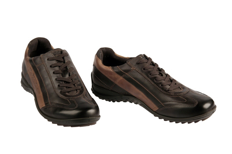 Ecco Outrider Schuhe dunkelbraun Sneaker