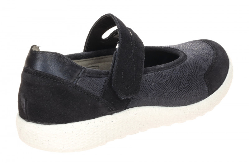 Waldläufer Ira Mary-Jane Schuhe blau notte K-Weite OrthoTritt