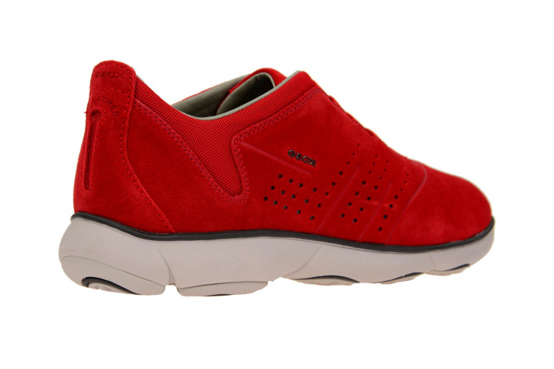 Geox Respira Nebula A Slippers in rot Herren Sneakers
